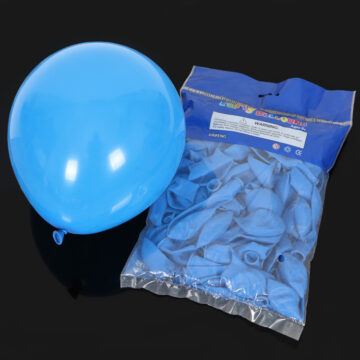Pack of 100 Birthday Party Balloons Blue