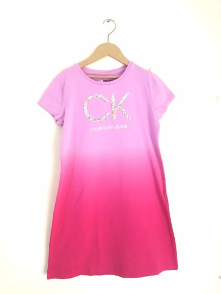 4-12 Years Girls Double Shade Export Quality Long Style T Shirt