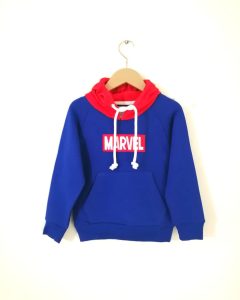 2-6 years Export Quality Double Layer Blue and Red Boys/ kids Hood Winter 