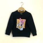 1-6 years Export Quality Black Double Layer Girls Sweat Shirt