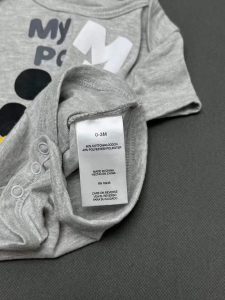 0-9 Months Mickey Mouse Body Suit, Trouser and Hooded Cotton 