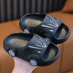 2-11 Years Summer Luminous Soft-Soled LED Lights Car Slippers