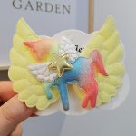 Children’s Hair Angel Wings Unicorn Hairpin